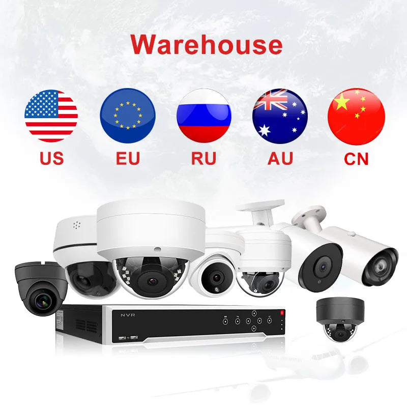 Anpviz 5MP IP Camera Outdoor POE Dome Security Protection Built-in Microphone IP66 IR 30m CCTV Video Camera H.265 Danale APP P2P