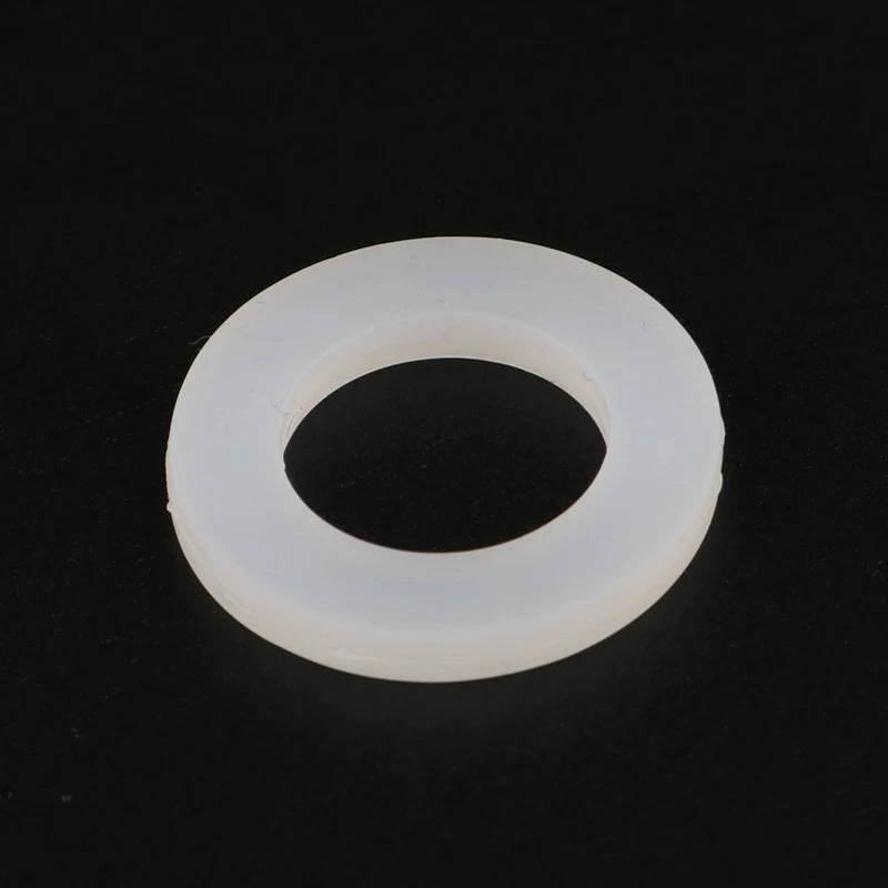 20pcs  1/2" 3/4" 1" Silicon Rubber Flat Gasket O-Ring Seal Washer Ring Plumbing Faucet Washer Sealing Ring