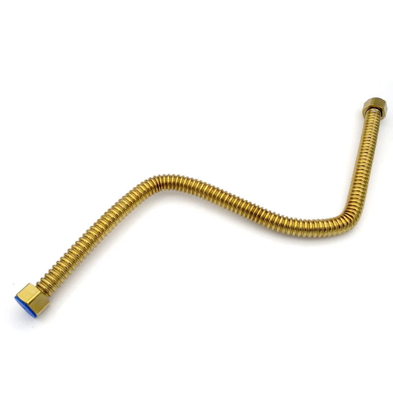 stainless steel hoses Toilet Hot & Cold water weaved 1/2" 3/8"plumbing hose,bathroom heater connect corrugated shower hoses