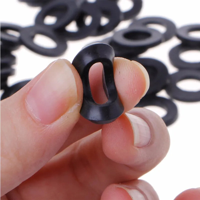 20pcs  1/2" 3/4" 1" Silicon Rubber Flat Gasket O-Ring Seal Washer Ring Plumbing Faucet Washer Sealing Ring