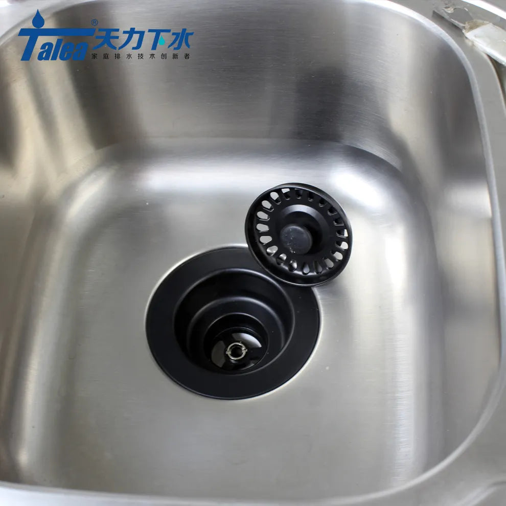 Talea Sink Waste Kit Bathroom Plug Trap Water Drain Filter Kitchen Sink Accessories deodorizing Kitchen Sink Basket Drain Set