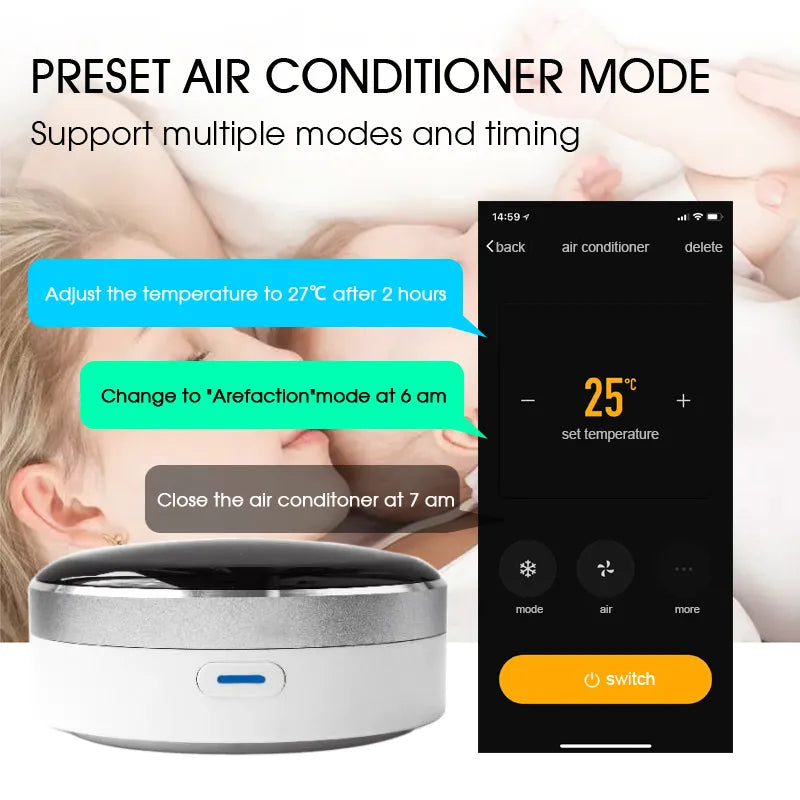 Cloudraker Tuya Smart Universal Infrared Remote Control IR Blaster App Control Works with Alexa Google Home Siri Voice Commands