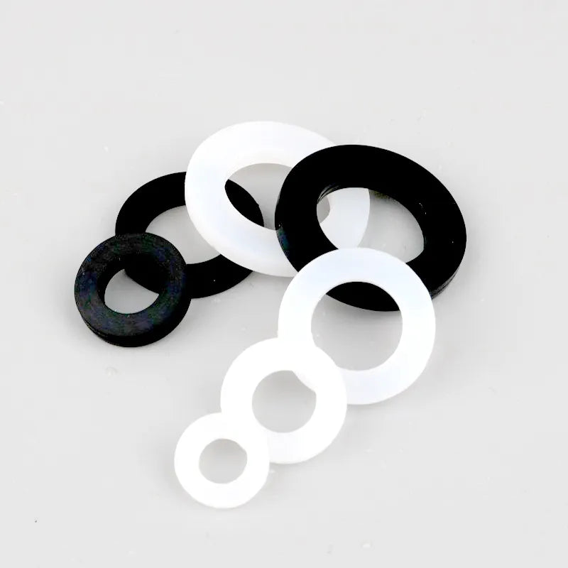 20pcs  1/2" 3/4" 1" Silicon Rubber Flat Gasket O-Ring Seal Washer Ring Plumbing Faucet Washer Sealing Ring