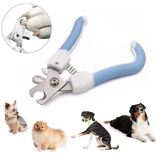 Dog Nail Clipper Scissors Kitten Nail Toe Claw Clippers Trimmer Labor-Saving Grooming Tools for Animals General Pet Supplies