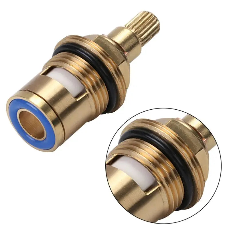 Brass Ceramic Tap Valve Faucet Cartridge Bathroom Hot Cold Water Mixer Valve