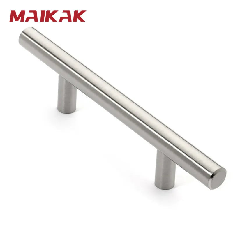 MAIKAK Modern Stainless Steel Kitchen Door Cabinet T Bar Handle Pull Knob Cabinet Knobs Furniture Handle Cupboard Drawer Handle