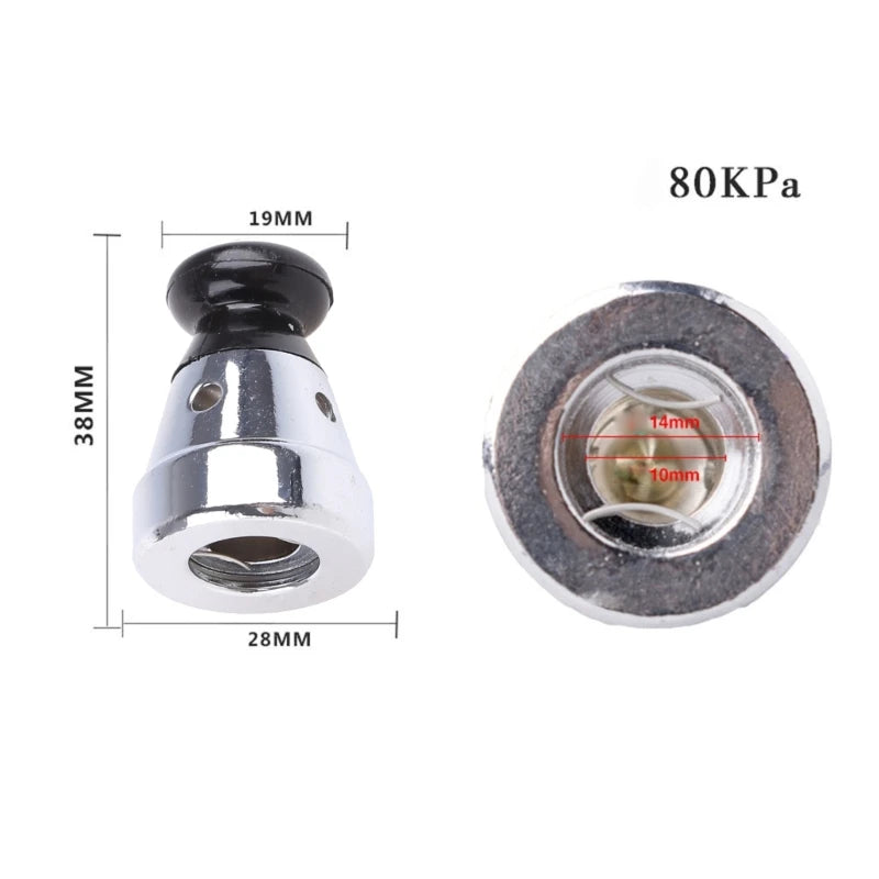 80KPA 1.5 Inch Universal Floater Safety Valve Replacement for Pressure Cookers Accessories